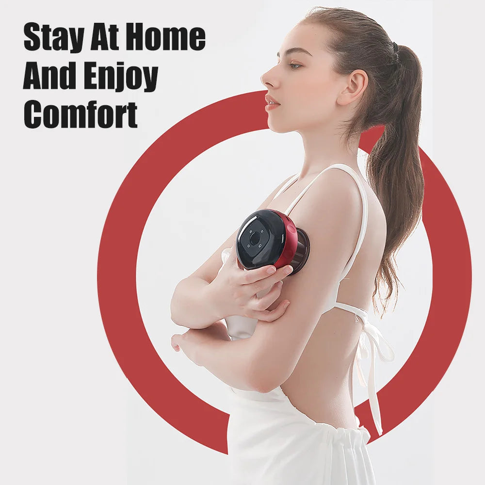 12 Gears Electric Cupping Therapy Massager Vacuum Suction Cups